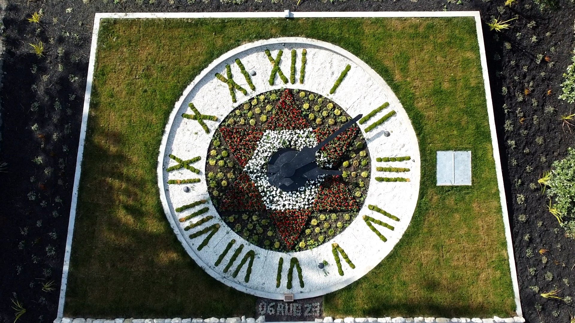 Napier Floral Clock by TYC Landscaping